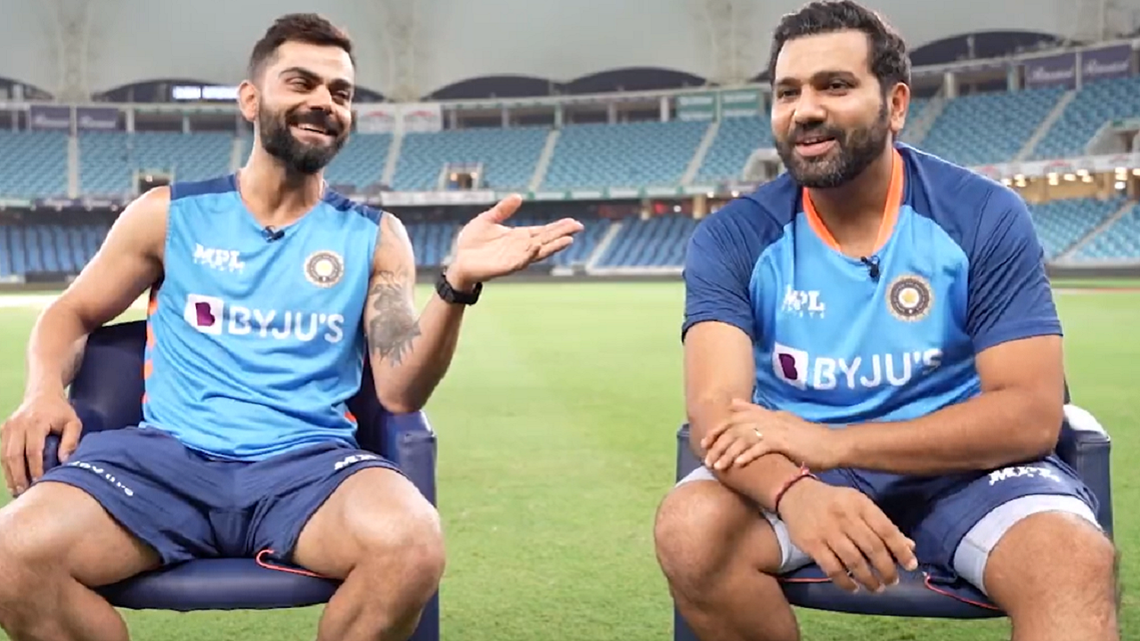 Virat Kohli Rohit Sharma intw