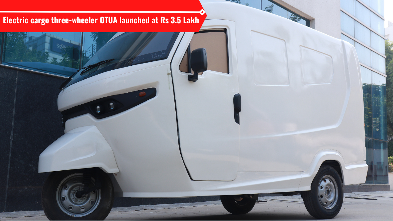 OTUA electric cargo three-wheeler