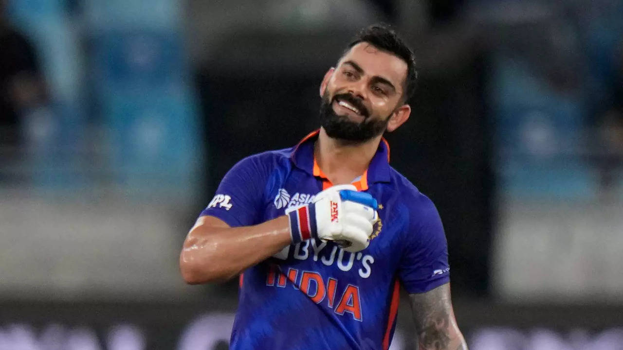 Virat Kohli scored his 71st hundred in the Asia Cup match against Afghanistan