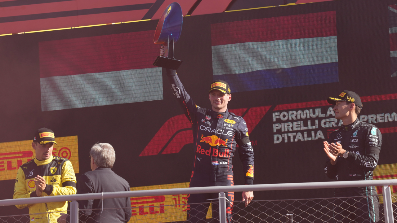 Verstappen claims victory in Italian Grand Prix