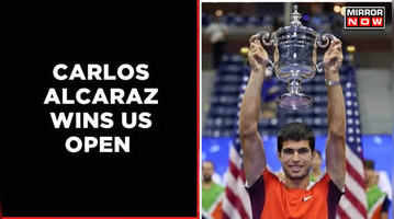 Carlos Alcaraz Wins US Open For 1st Slam Title  Latest English News  Sports News  World News