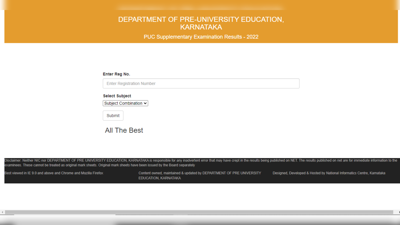 2nd puc result on sale 2020 website