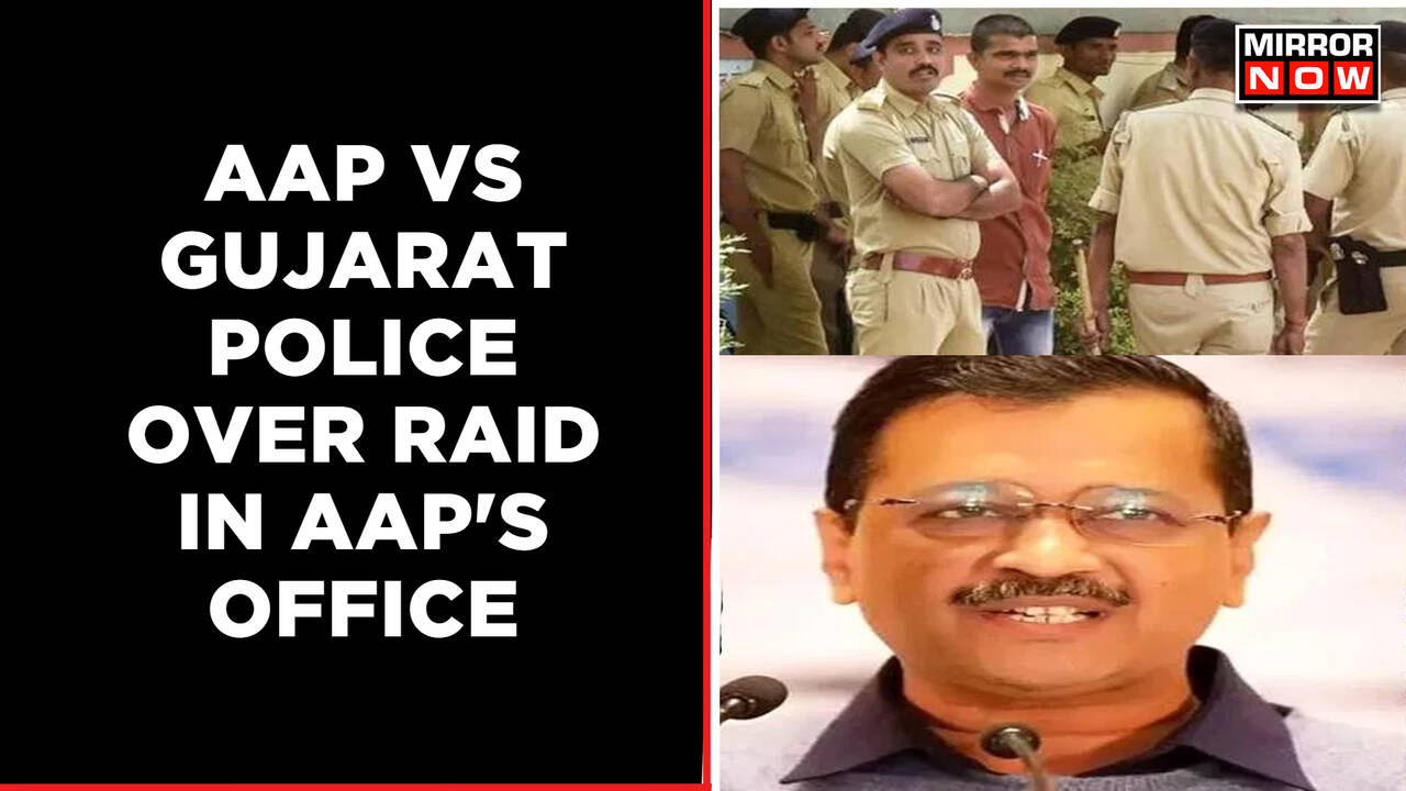 AAP Charged Gujarat Police With Raid On AAP Office; Cops Deny, AAP ...