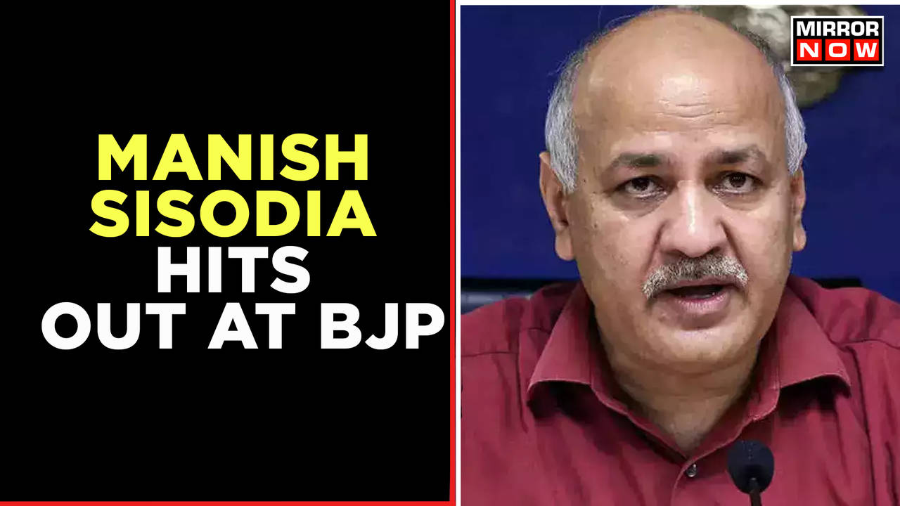 After AAP Office Raided In Gujarat, Manish Sisodia Hits Out At BJP ...