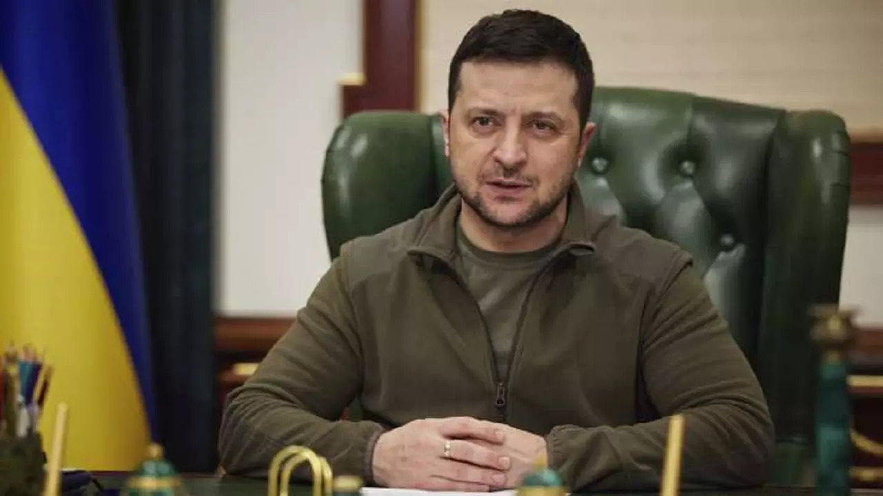 Ukrainian President Volodymyr Zelensky