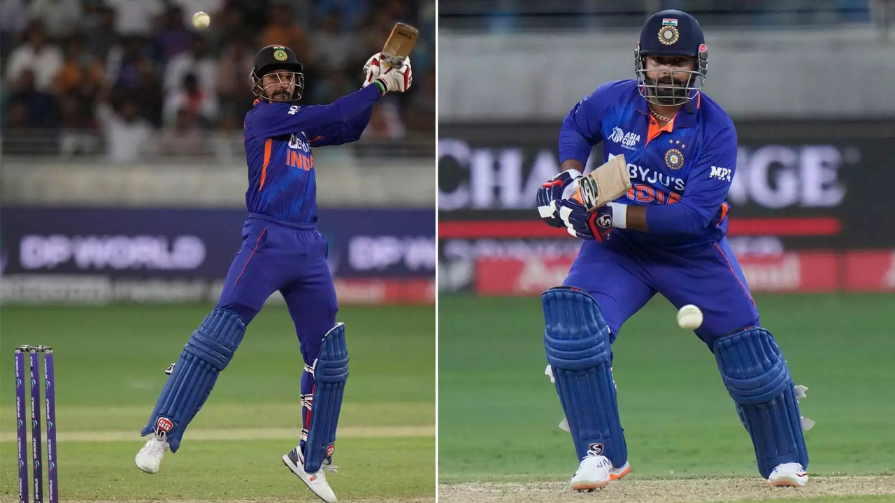 Both Rishabh Pant and Deepak Hooda were included in Indian squad for T20 World Cup 2022