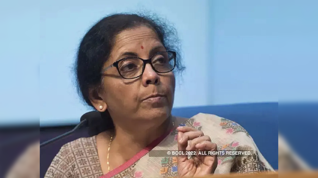 Finance Minister Nirmala Sitharaman