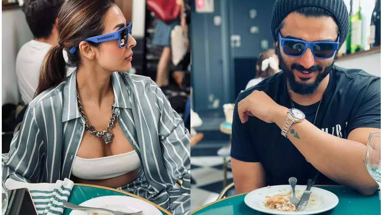 Malaika Arora, Arjun Kapoor sharing same sunnies to click cute pics on a date is pure couple goals