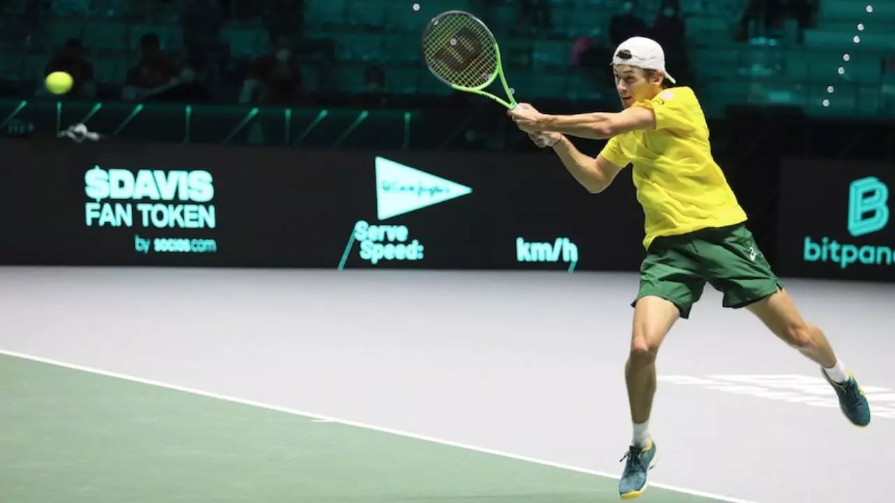 Davis cup alex de minaur twitter