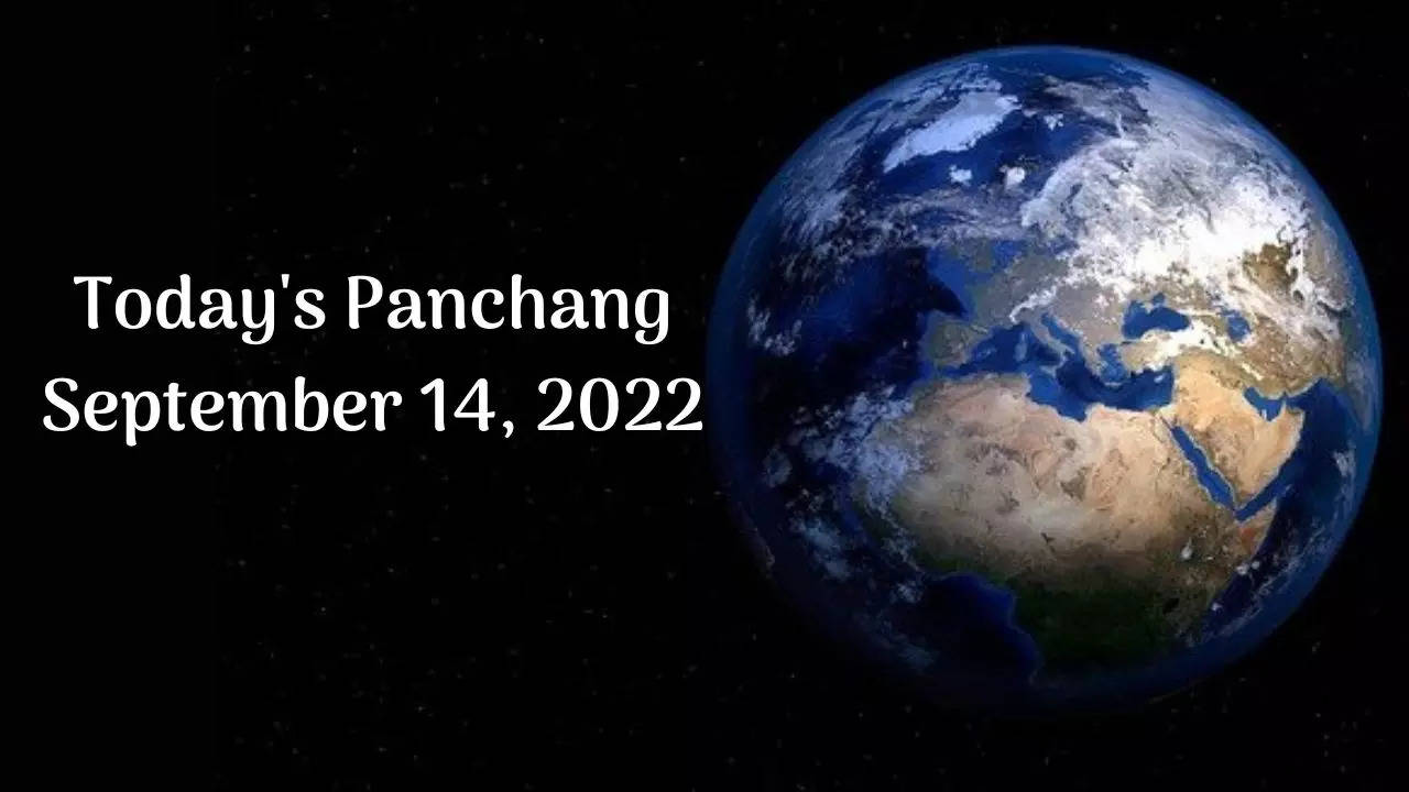 Today's Panchang September 14, 2022