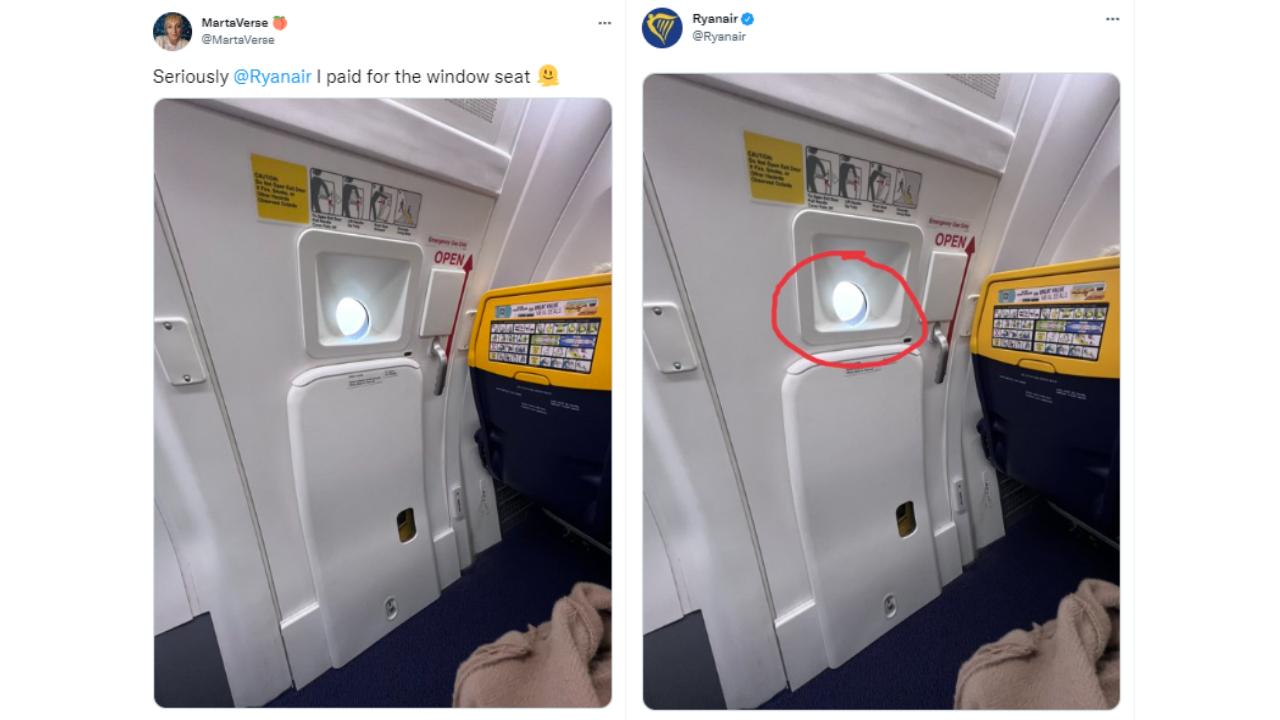 Passenger complains about not getting window seat on flight after paying for it