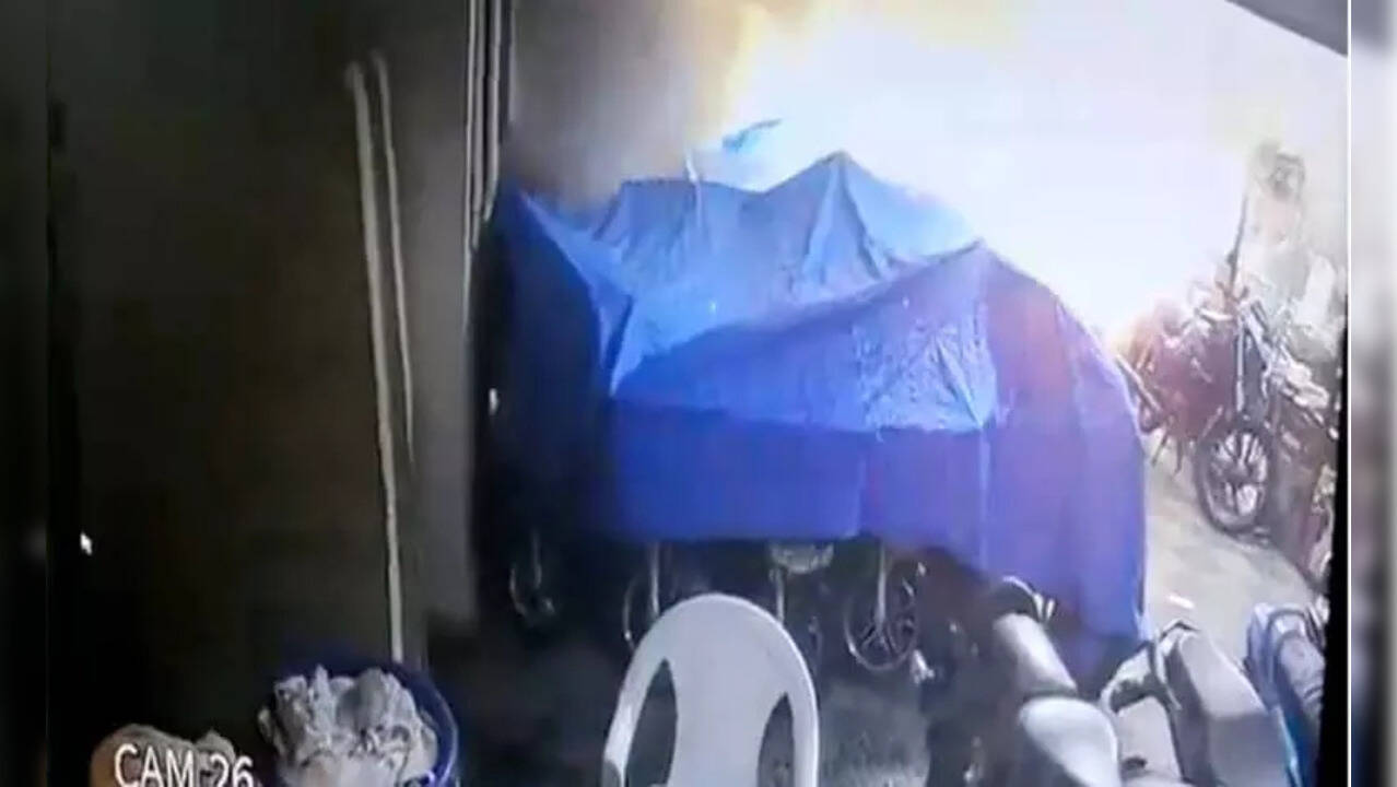 Cctv Secunderabad fire tragedy CCTV footage of hotel confirms fire