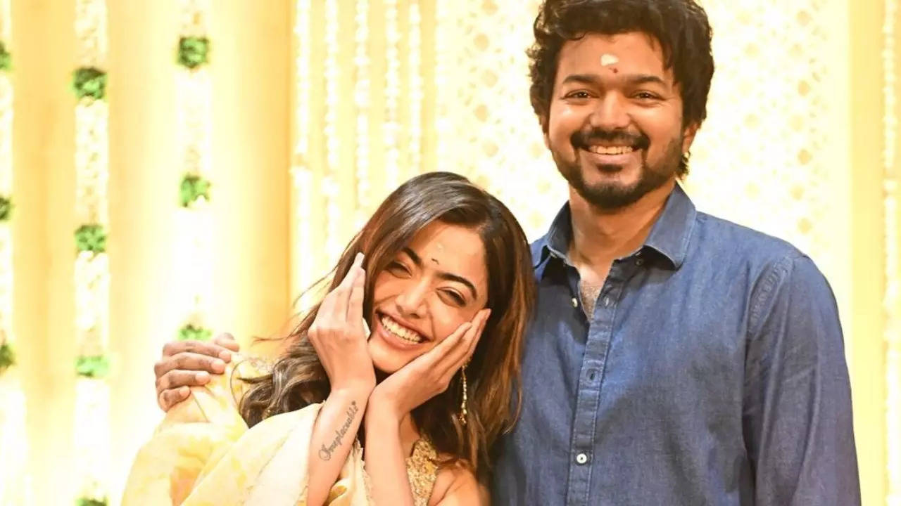 Vijay Thalapathy and Rashmika Mandanna