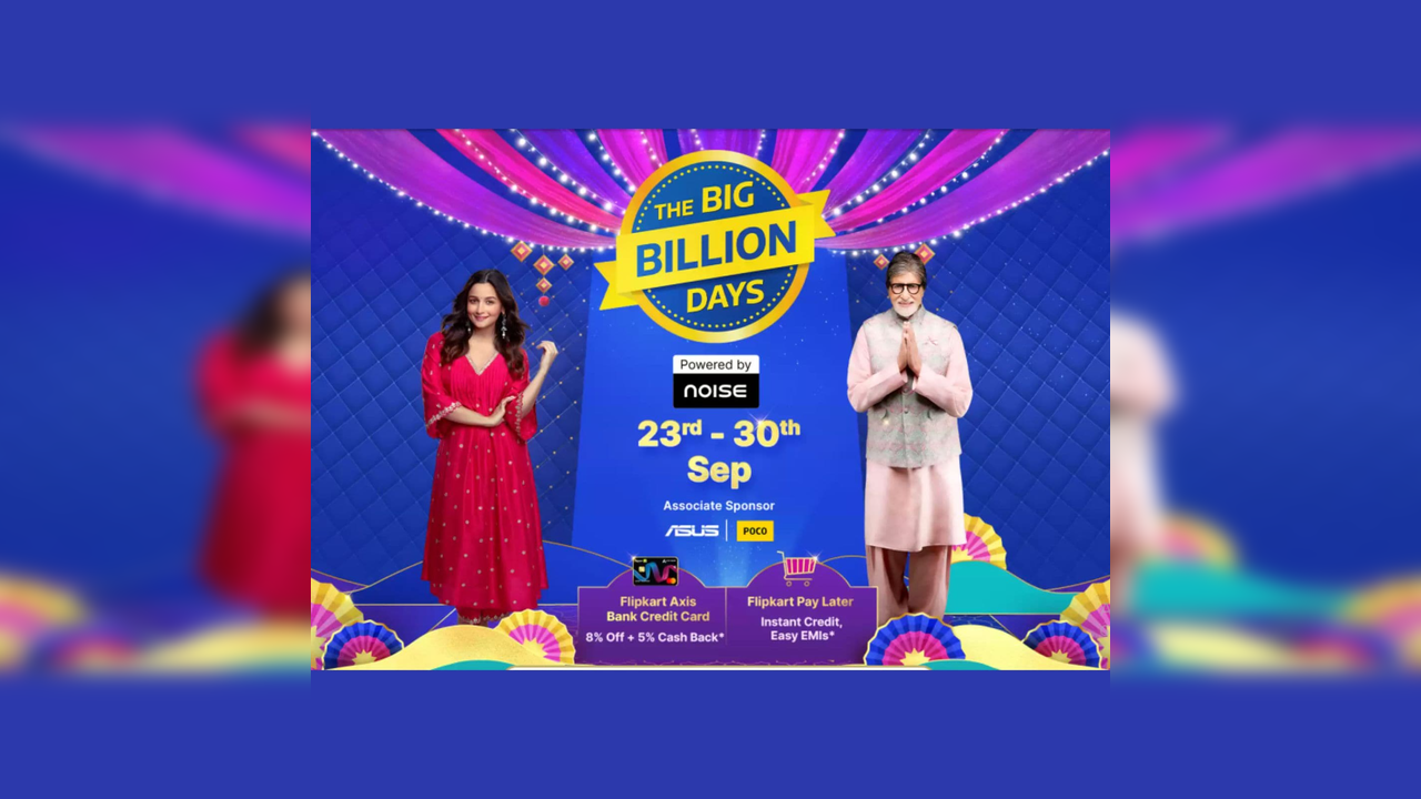 Flipkart Big Billion Days sale from Sep 23 (Image: Flipkart)