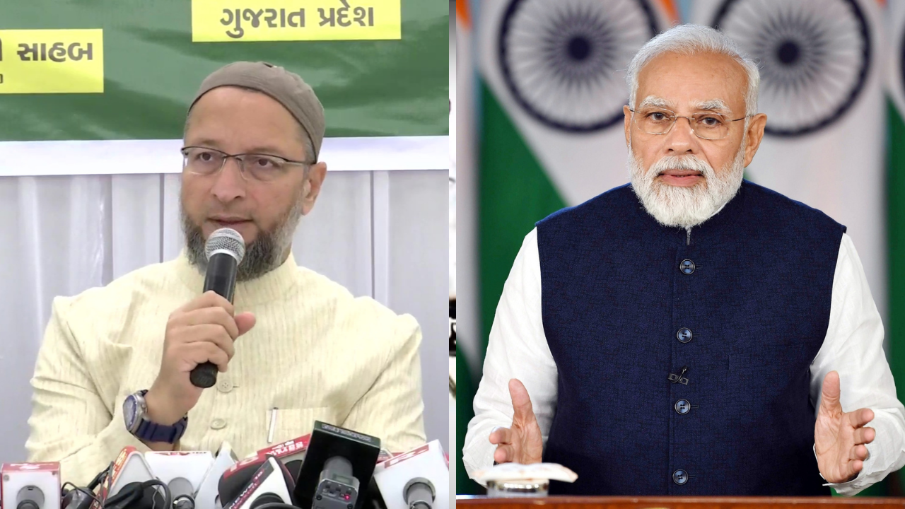 asaduddin owaisi narendra modi