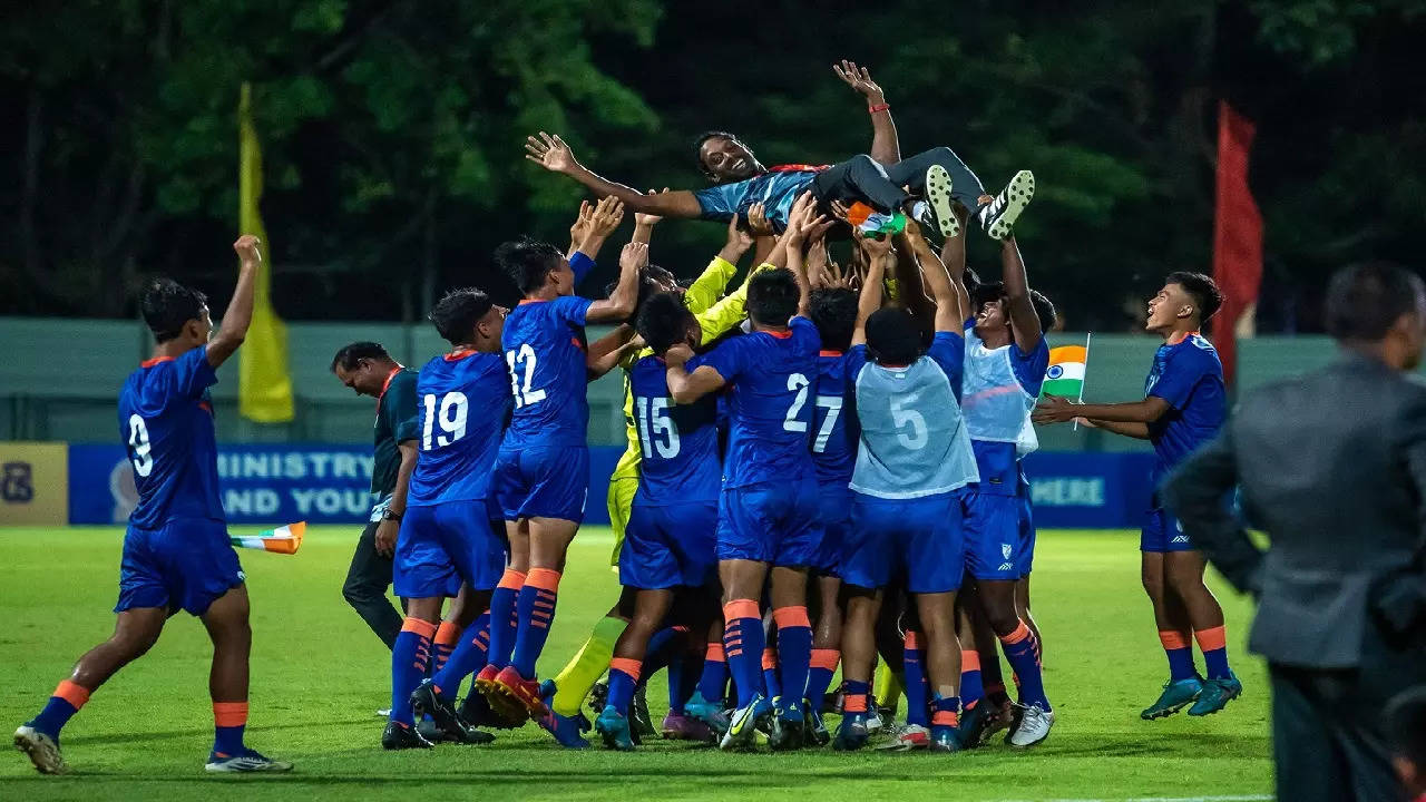 India beat Nepal to win record fourth SAFF U-17 Championship title