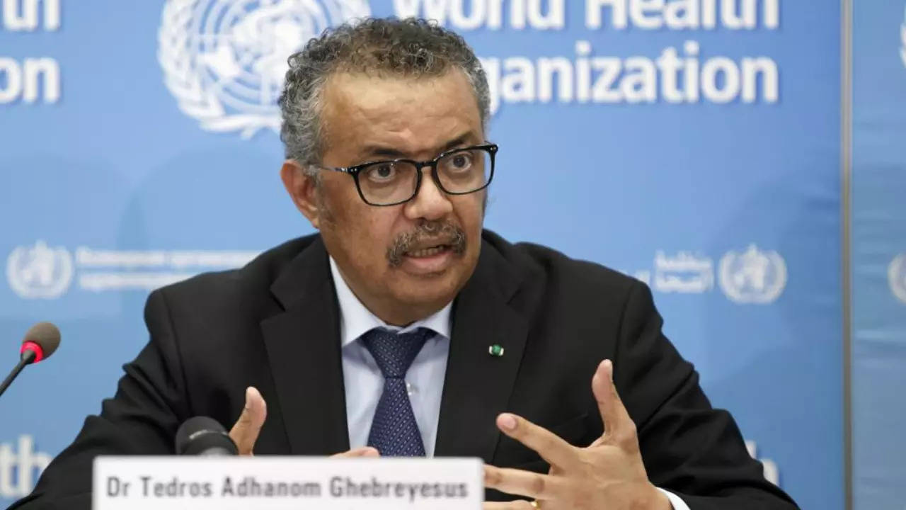 WHO chief Tedros Adhanom Ghebreyesus