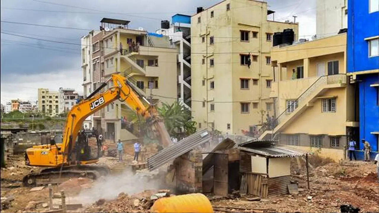 The BBMP has started demolition drive