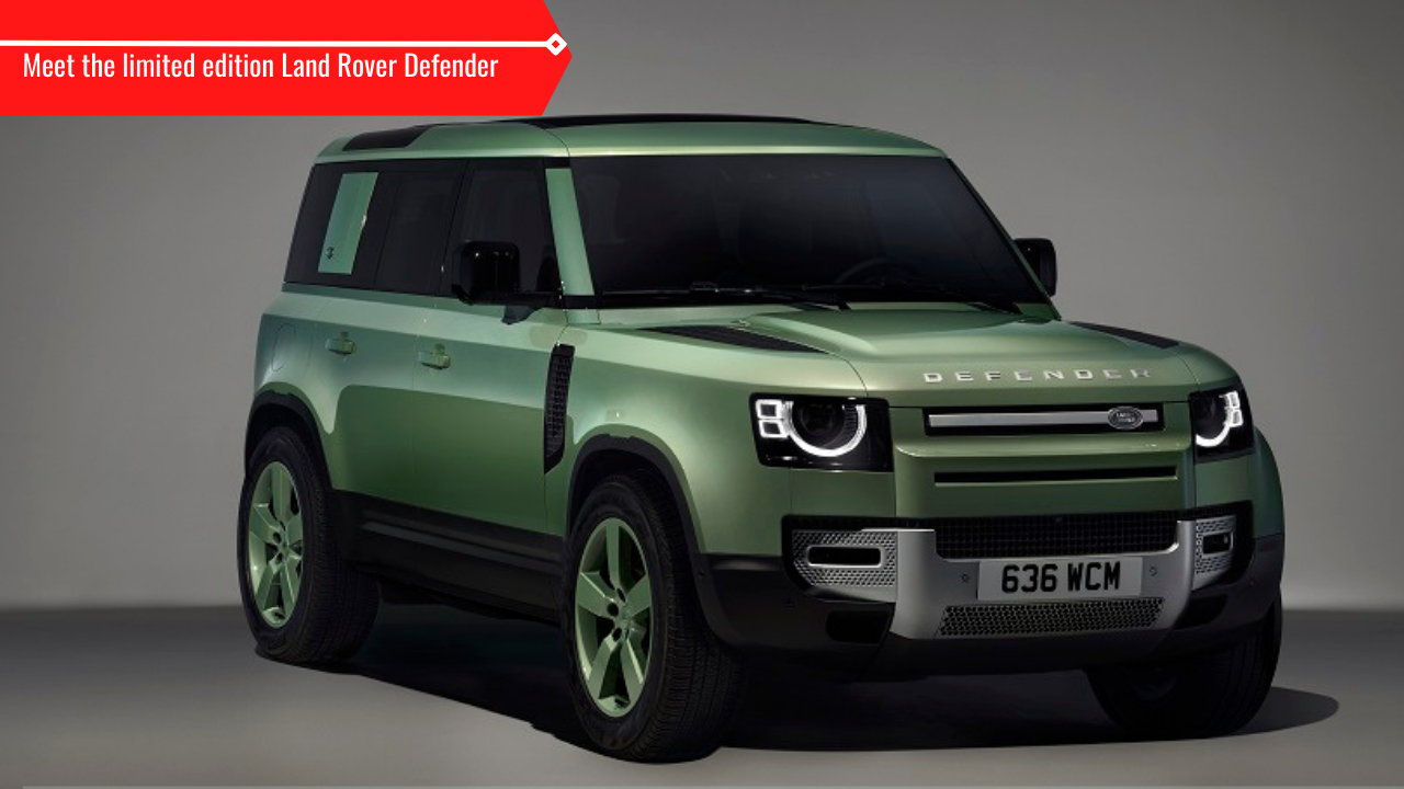 Defender is marking 75 years of Land Rover with the new Defender 75th Limited Edition