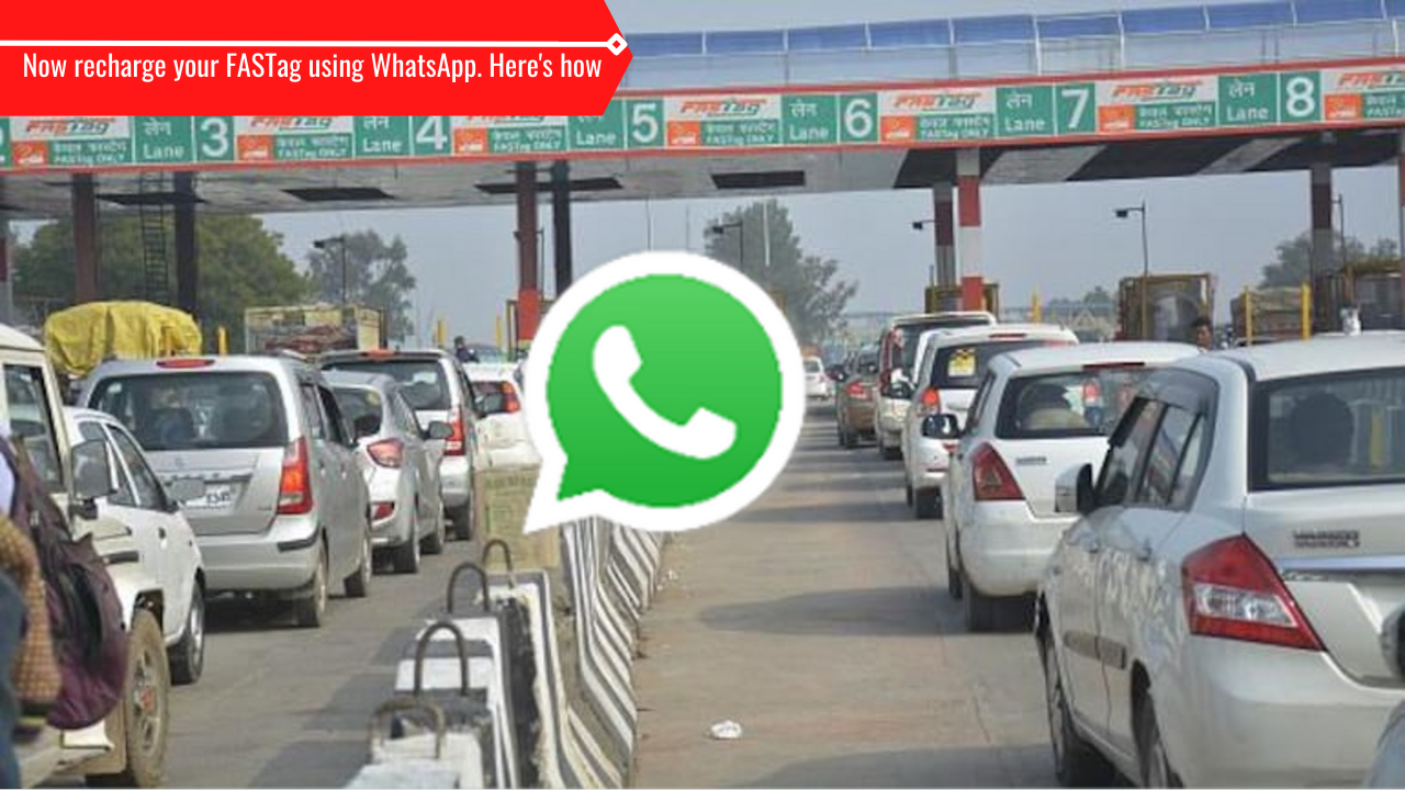Now recharge your FASTag using WhatsApp. Here's how Auto News, Times Now