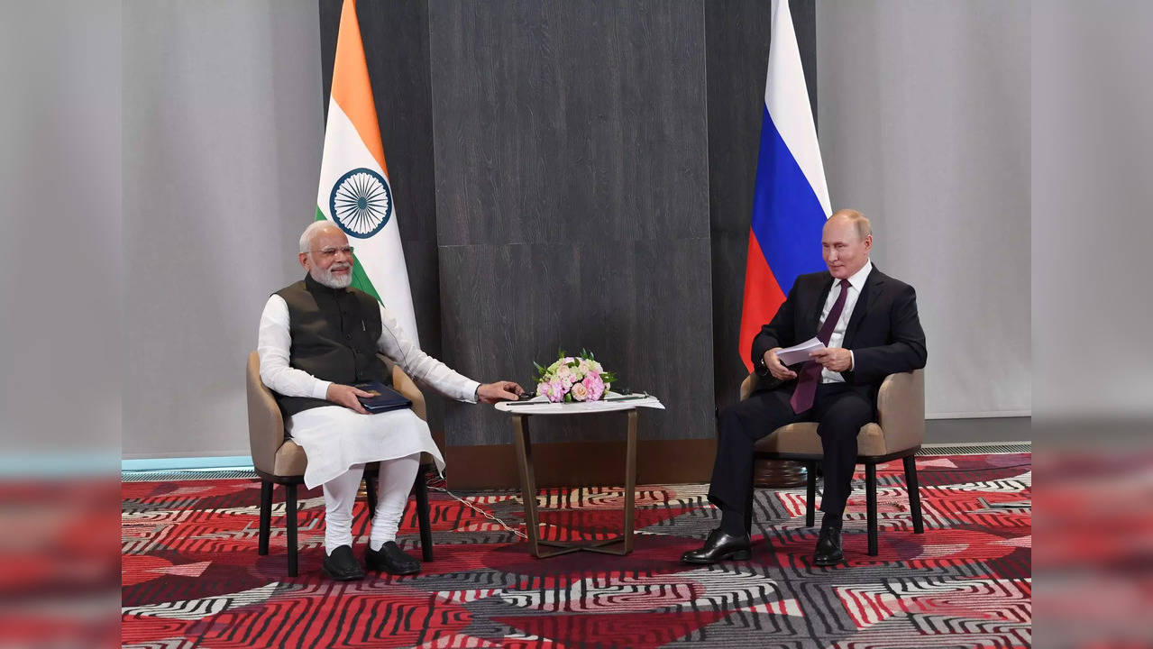 SCO Summit PM Modi holds bilateral talks with Russian President Vladimir Putin other world leaders