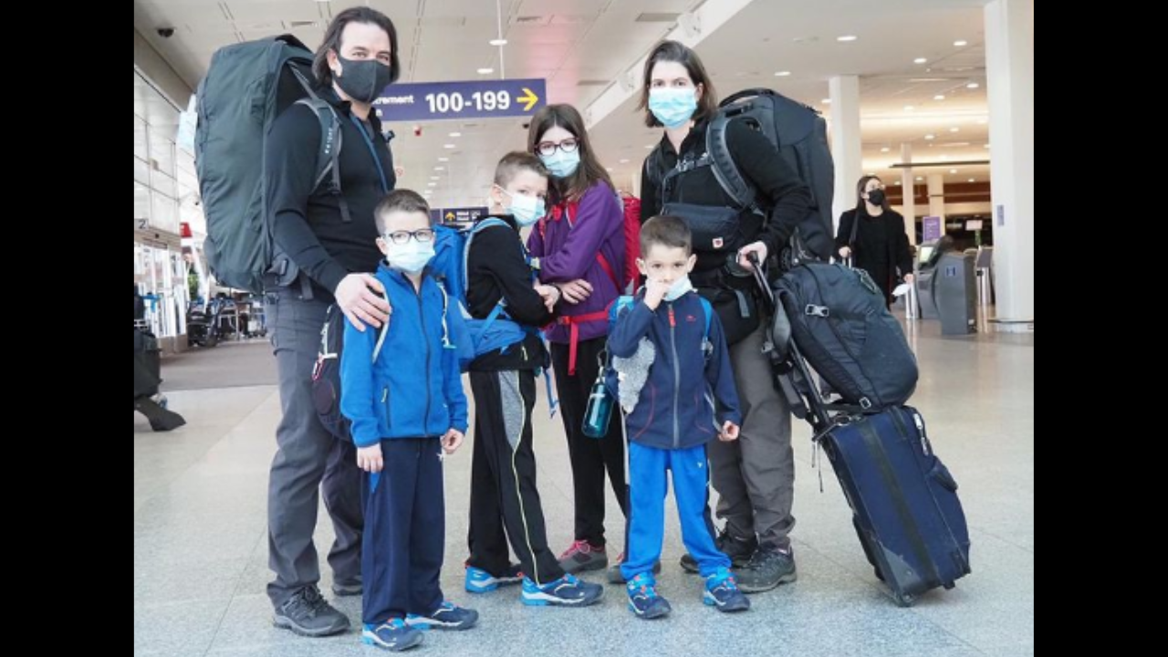 This Canadian family is on a world tour before children go blind due to rare genetic disease