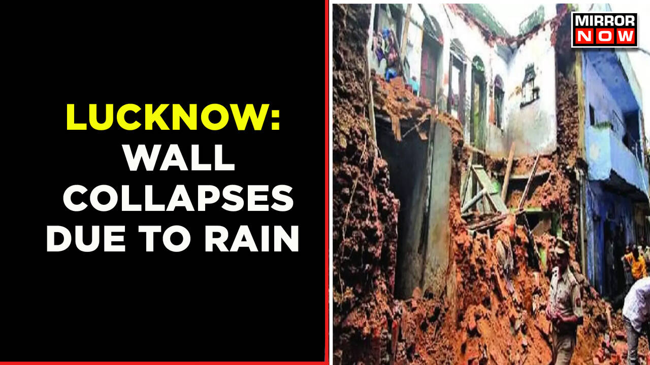 Lucknow Wall Collapse 9 Dead, 2 Injured Massive Rescue Operation