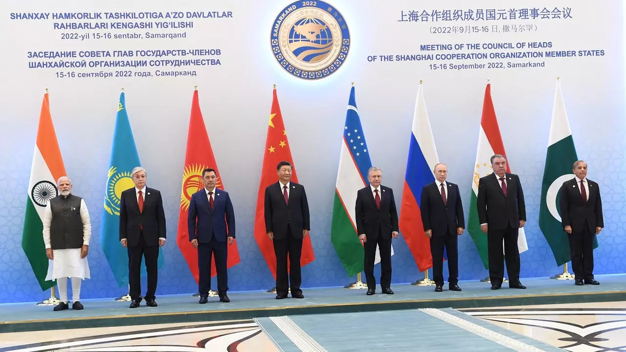 ​PM Narendra Modi at the SCO Summit in Uzbekistan