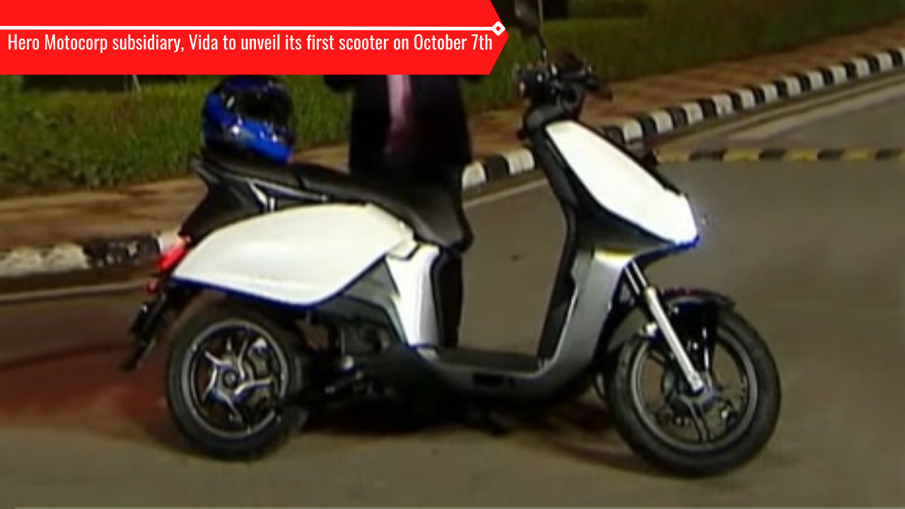 Hero Motocorp Vida: First scooter