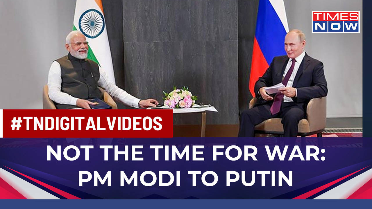 'Not The Time For War': PM Modi Tells Russian President Vladimir Putin ...