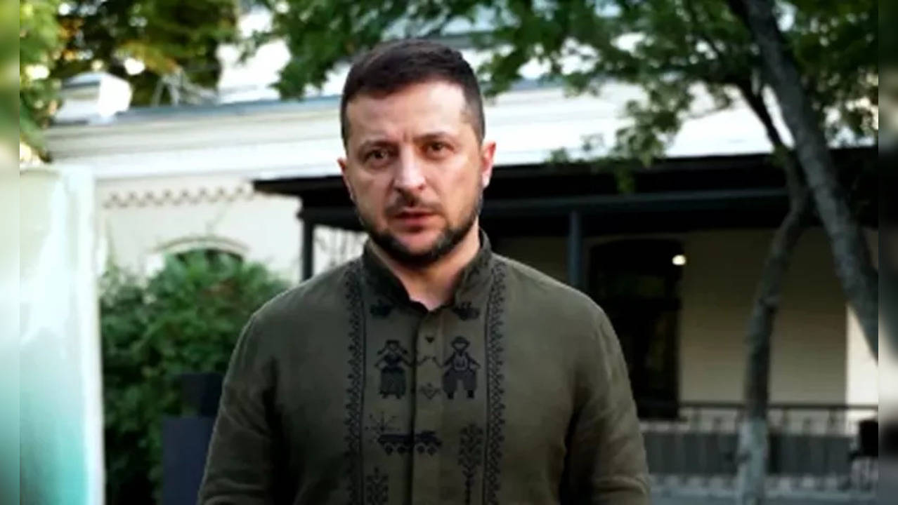 Ukraine President Volodymyr Zelensky