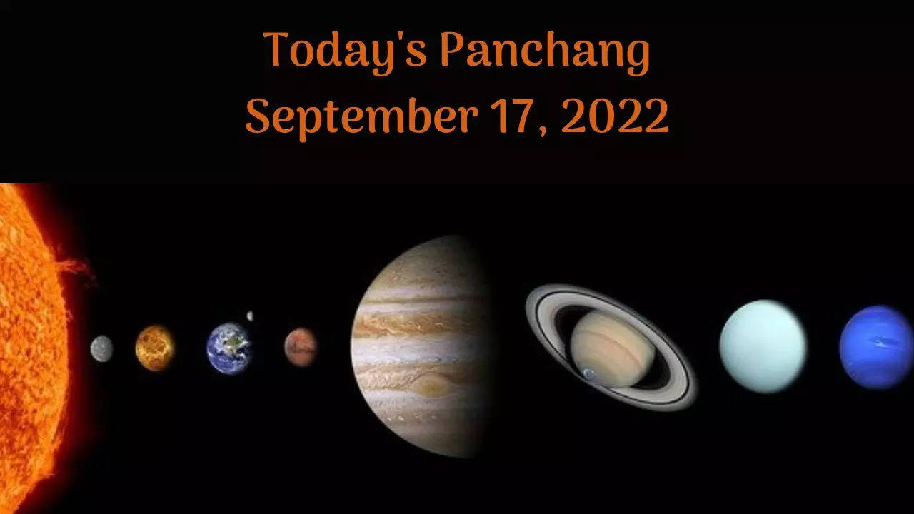Today's Panchang September 17, 2022