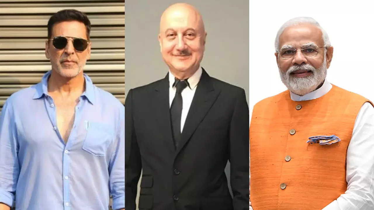 Akshay Kumar, Anupam Kher, Abhishek Bachchan and other celebs wish PM Narendra Modi on his birthday