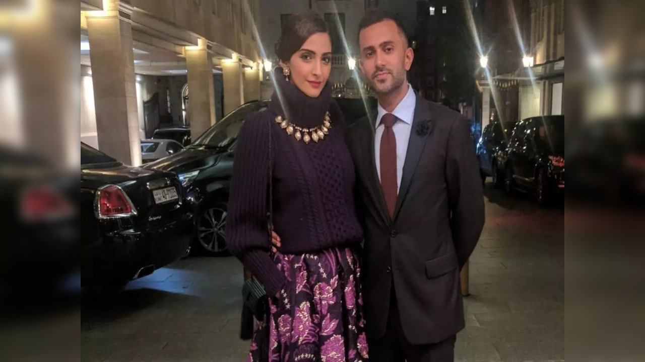 New mom Sonam Kapoor 'can’t wait to dress up and go on a date again' with husband Anand Ahuja; see his reaction