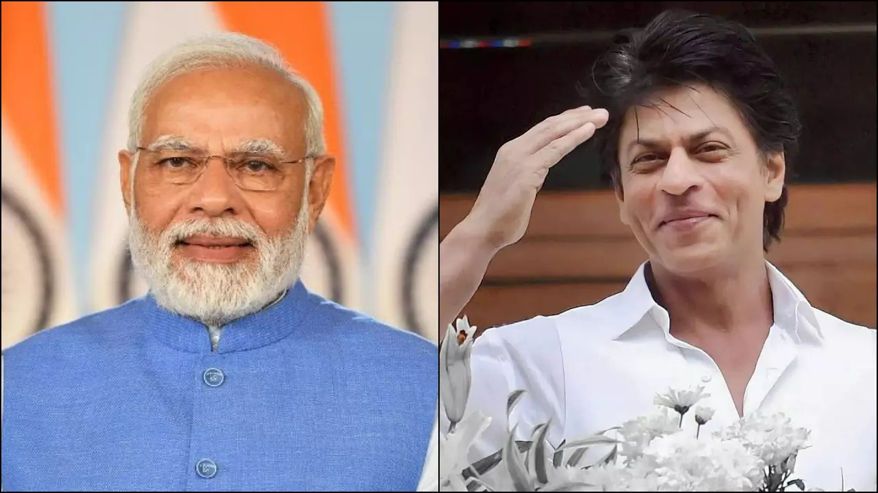 Narendra Modi, Shah Rukh Khan