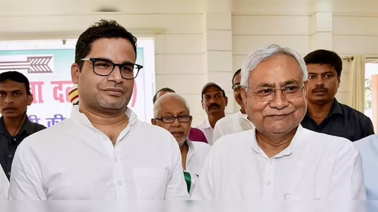 Prashant Kishor and Nitish Kumar