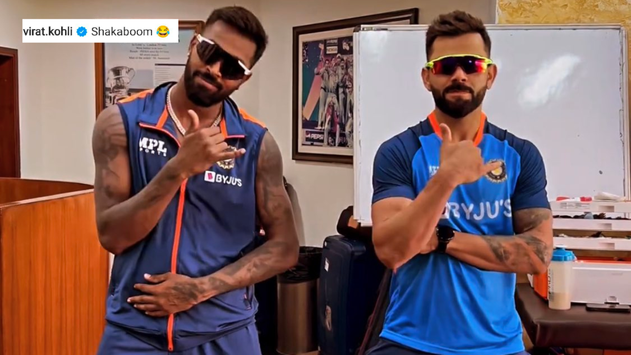 Hardik Virat  Kohli Instagram screengrab