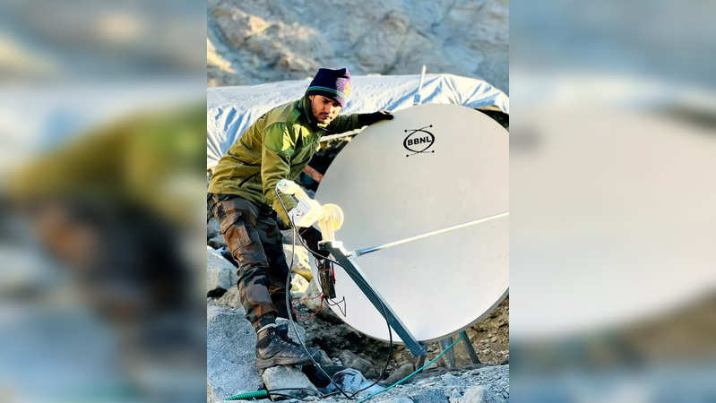 Army activates satellite-based internet service on Siachen Glacier
