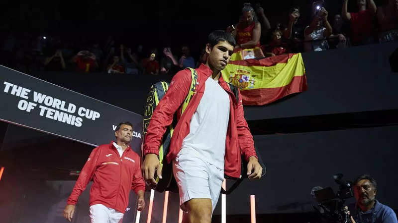 Alcaraz Spain Davis Cup 2022 media