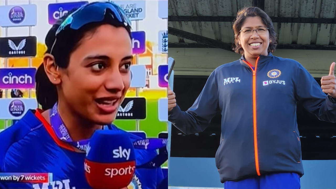 Smriti Mandhana Jhulan Goswami