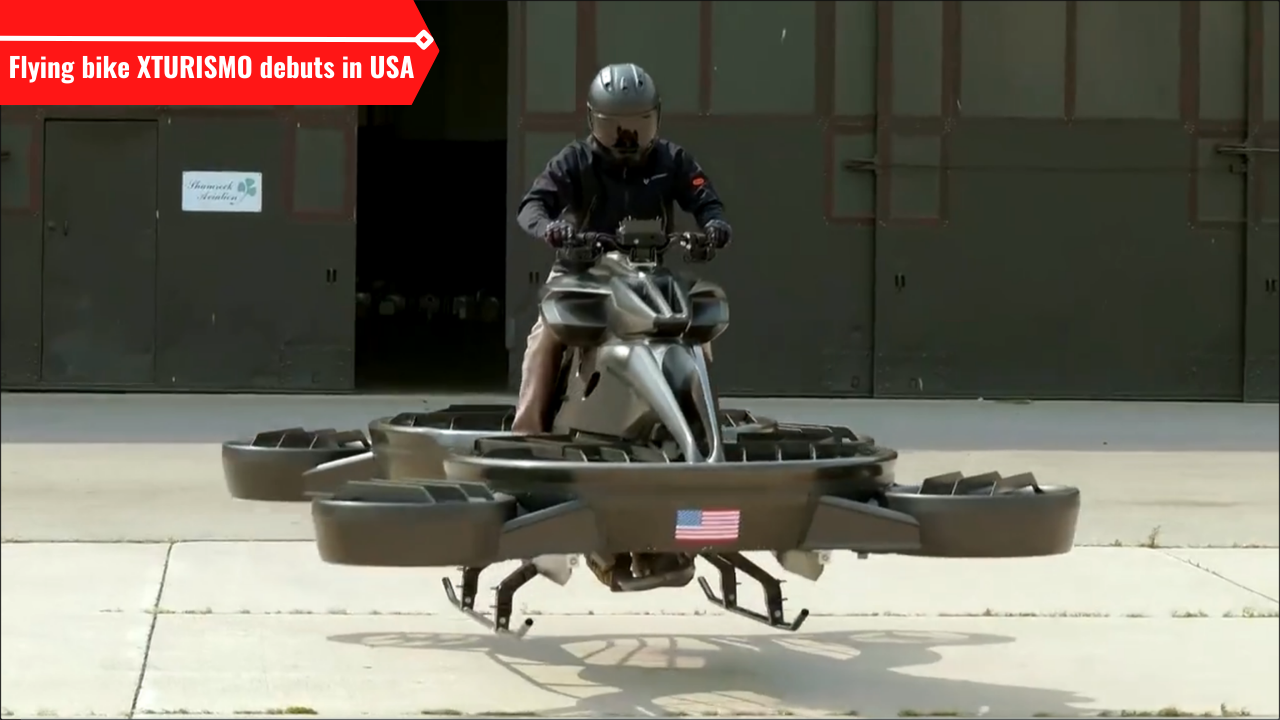 Flying bike XTURISMO Hoverbike