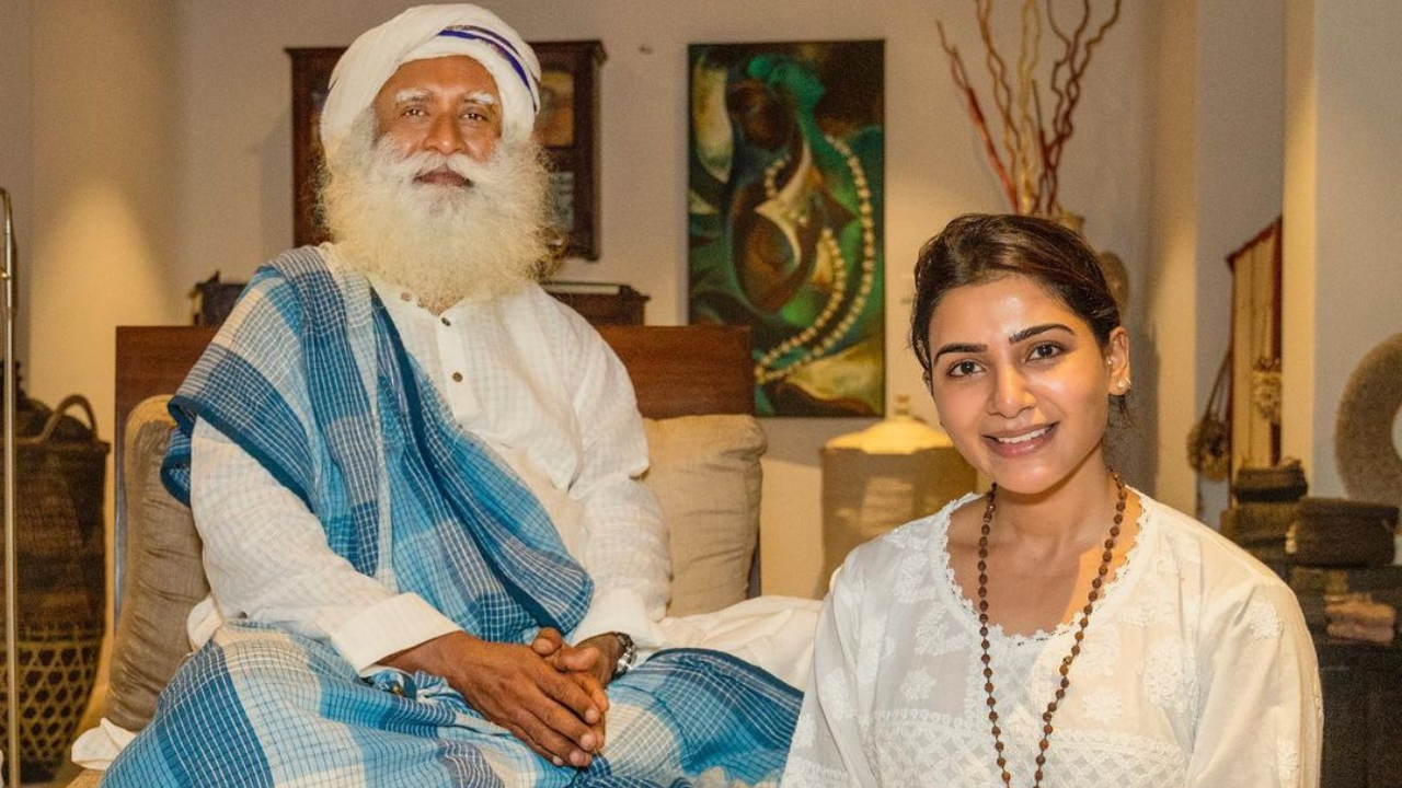 Samantha Ruth Prabhu seeks Sadhguru’s advice