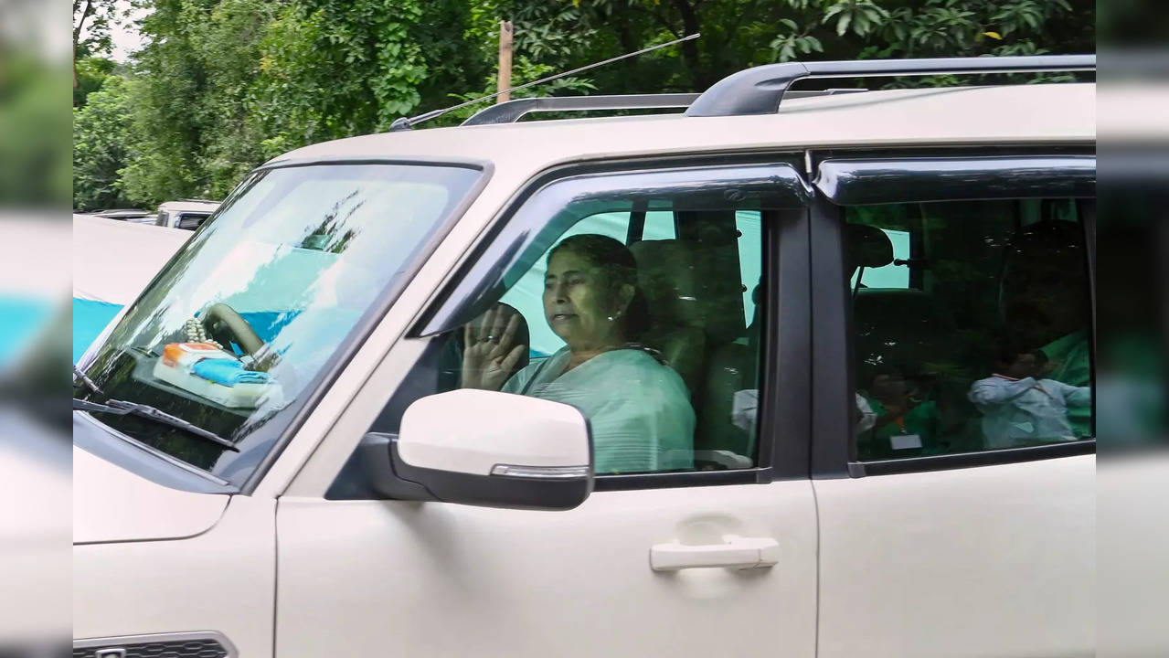 Kolkata: West Bengal Chief Minister Mamata Banerjee arrives at the State Assembl...