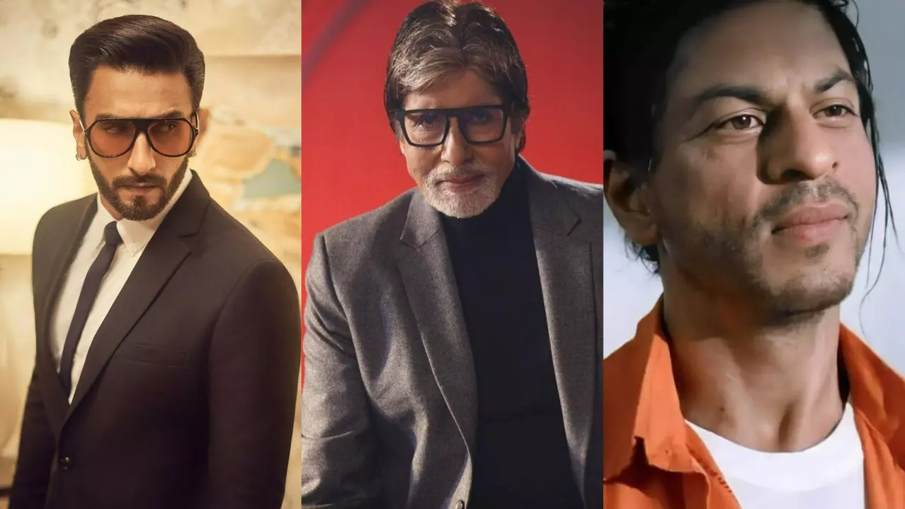 Ranveer Singh, Amitabh Bachchan, Shah Rukh Khan