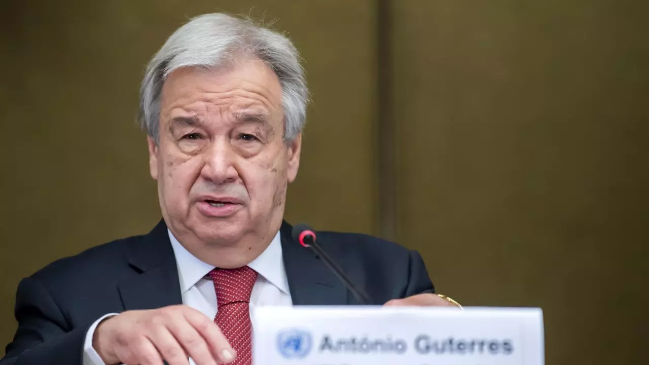 UNGA Antonio Guterres AP photo