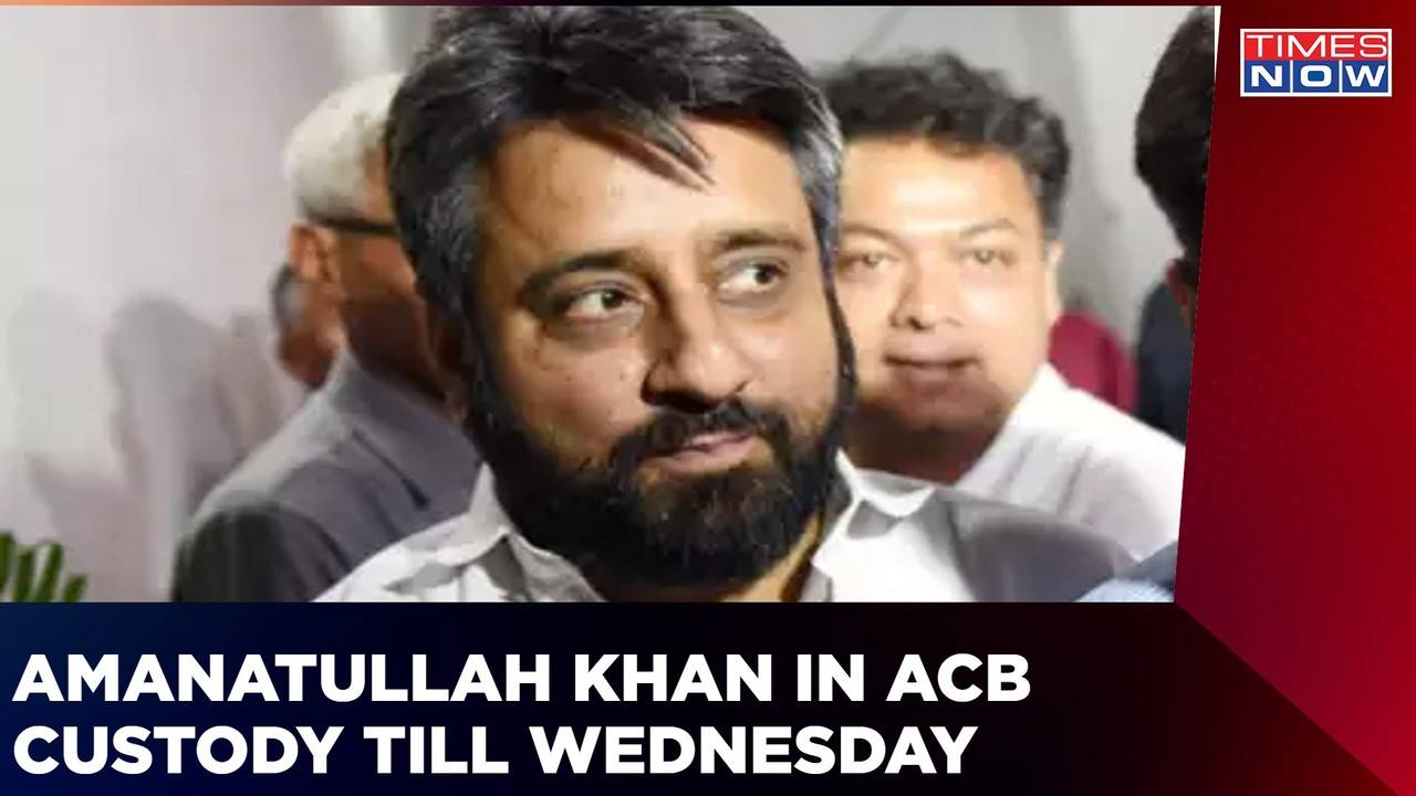 Amanatullah Khan In Acb Custody Till Wednesday Aap Leader Stuck In Waqf Graft Case English 3611