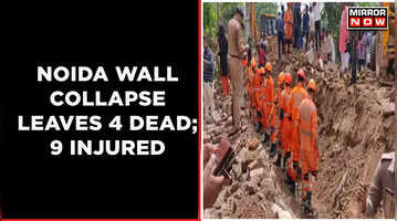 Collapse of the Noida Wall 4 construction workers died 1 injured 9 rescued Deutsche Nachrichten