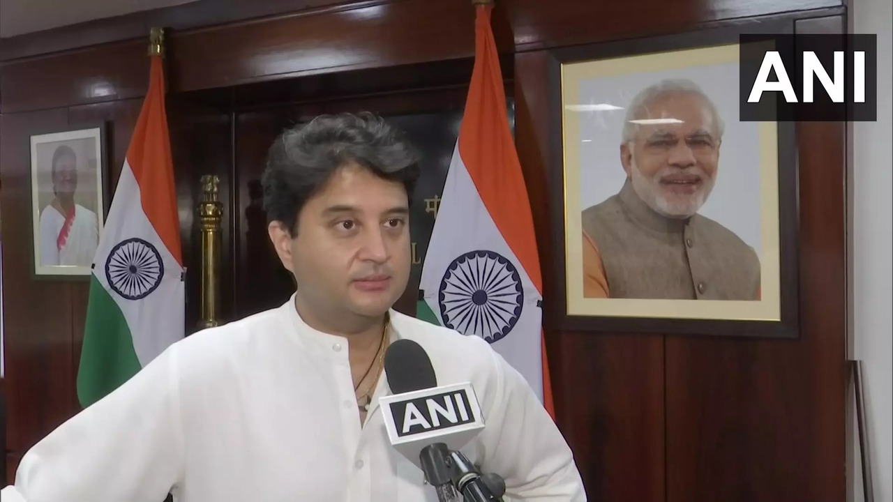 Union Civil Aviation minister Jyotiraditya Scindia