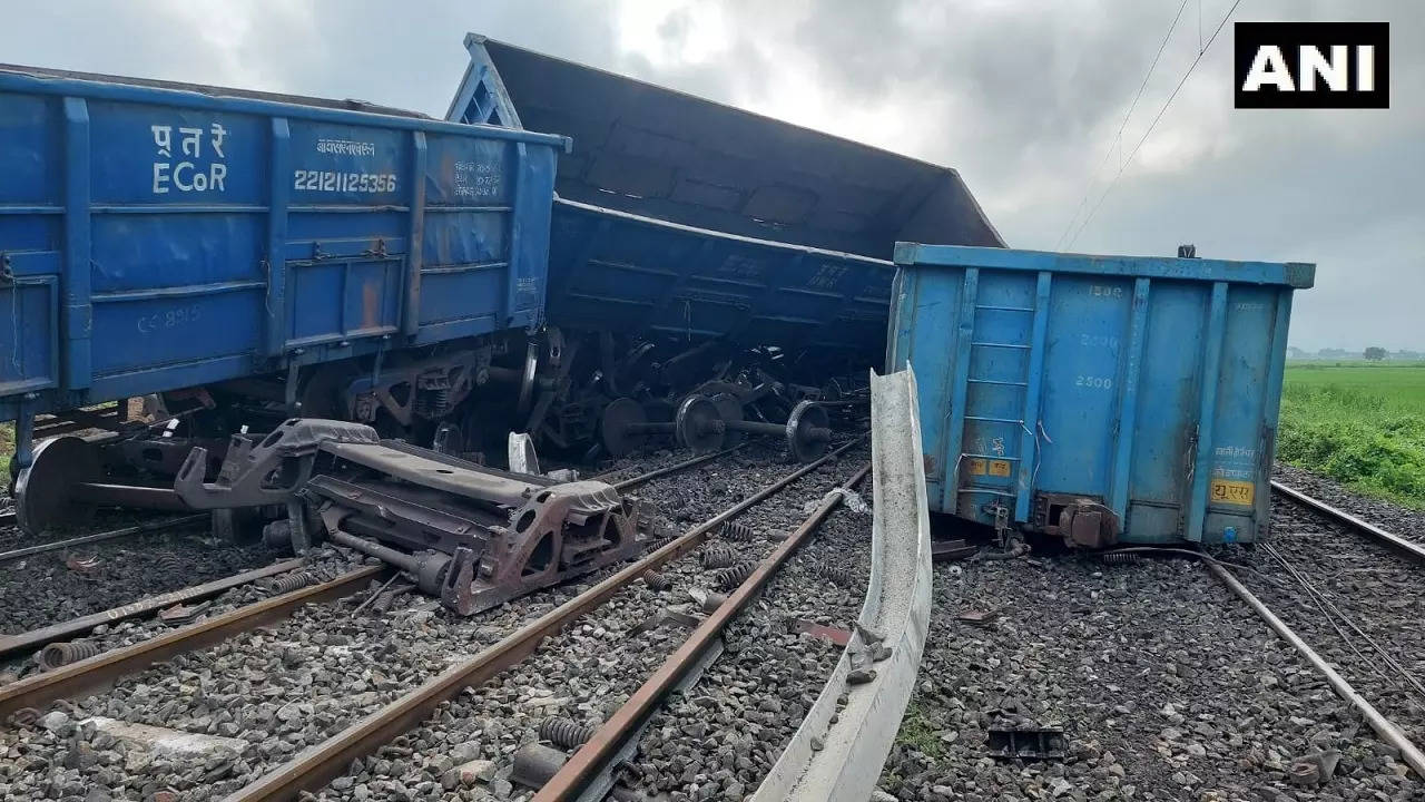 ​Goods train derailed