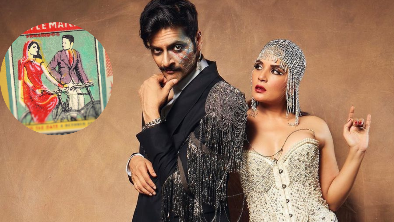 Richa Chadha, Ali Fazal's quirky 'save the date' wedding invite will give you major retro vibes, see VIRAL pic